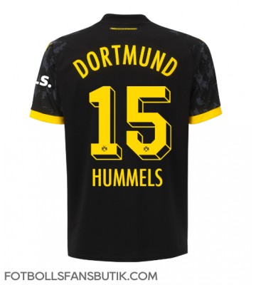 Borussia Dortmund Mats Hummels #15 Replika Bortatröja Damer 2023-24 Kortärmad